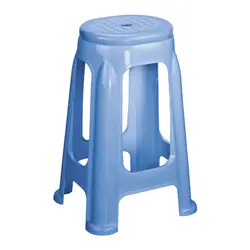 چهارپایه دو رنگ بلند ناصر پلاستیک(6)/1417 | صدف کالا (فروشگاه بزرگ صدف)