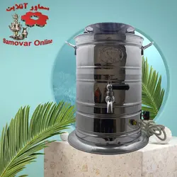 سماور برقی استیل 5 لیتری