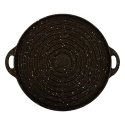 تابه گریل دایره | ساج وک | تجهیزات آشپزی در طبیعت