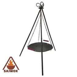 سه پایه و ساج گرانیتی | ساج وک | تجهیزات آشپزی در طبیعت