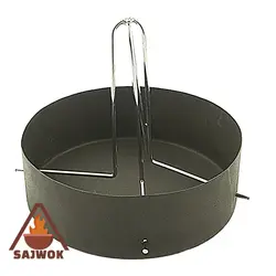 مرغ پز | ساج وک | تجهیزات آشپزی در طبیعت