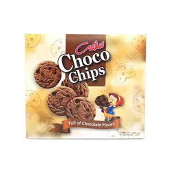 شوکوچیپس کاکائویی جعبه 280 گرم | بیسکویت سلامت