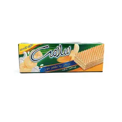 ویفر با طعم موز 160 گرم | مشخصات، قیمت و خرید | بیسکویت سلامت