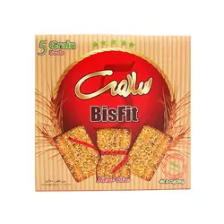 بیسکویت پنج غله (BisFit) 800 گرم | مشخصات، قیمت و خرید | بیسکویت سلامت