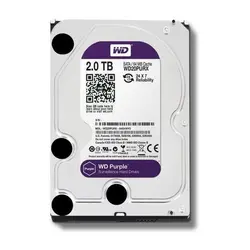 هارد دیسک اینترنال دو ترابایت وسترن دیجیتال بنفش