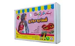 کاردستی شماره دوزی تک شاخ