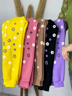 بلوز دورس آستین طرحدار کد 7051