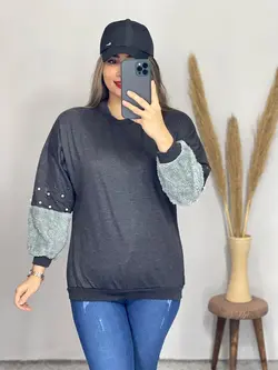 بلوز آستین تدی کد 7055