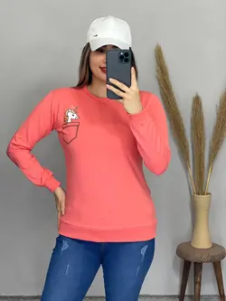 بلوز طرح یونیکورن کد 7058