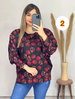 شومیز یلدایی کد 3186