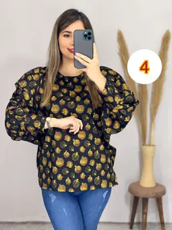 شومیز یلدایی کد 3186