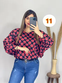 شومیز یلدایی کد 3186