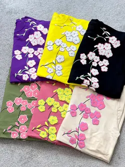 بلوز قواره دار شکوفه کد 7074