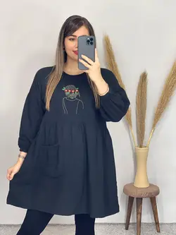 پپیراهن مانتویی طرح دختر کد 4080