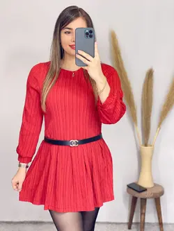 پیراهن کوتاه عروسکی کد 4079