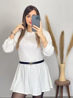 پیراهن کوتاه عروسکی کد 4079