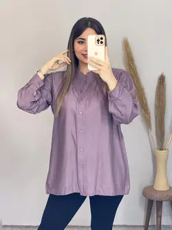 شومیز جلو دکمه ای کد 3218