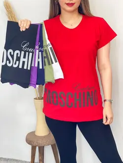 تیشرت قواره دار moschino کد 1065