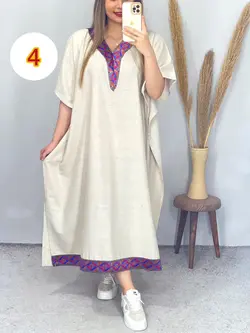 پیراهن کفتان الینا کد 4088