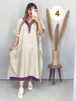 پیراهن کفتان الینا کد 4088