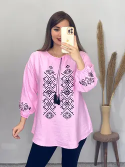 شومیز منگوله دار ساره کد 3261