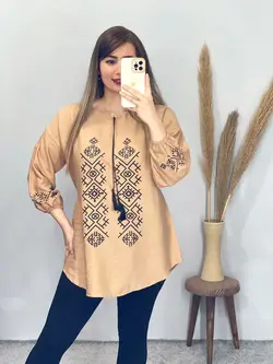 شومیز منگوله دار ساره کد 3261