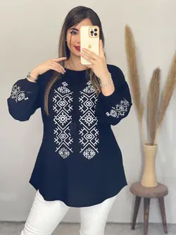 شومیز منگوله دار ساره کد 3261