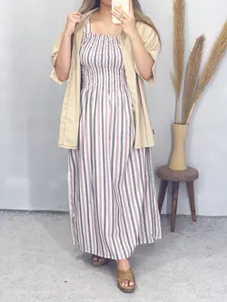 پیراهن کش دوزی دایانا کد 4090