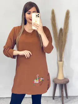 تونیک بغل دکمه رعنا کد 7090