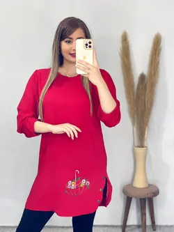 تونیک بغل دکمه رعنا کد 7090