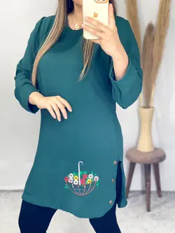 تونیک بغل دکمه رعنا کد 7090