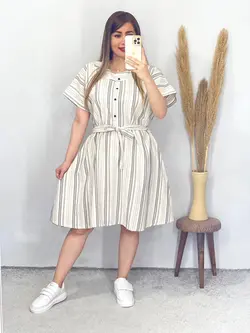 پیراهن آستین کوتاه سوگند کد 4094