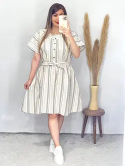 پیراهن آستین کوتاه سوگند کد 4094