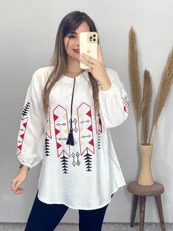 شومیز منگوله دار سحر کد 3268