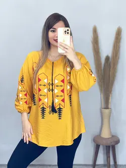 شومیز منگوله دار سحر کد 3268