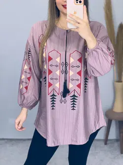 شومیز منگوله دار سحر کد 3268