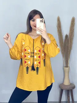 شومیز منگوله دار سحر کد 3268