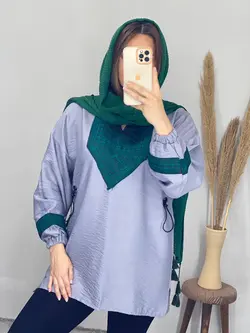 شومیز مانتویی سنتی مارال کد 3275