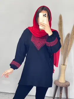 شومیز مانتویی سنتی مارال کد 3275