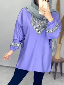 شومیز مانتویی سنتی مارال کد 3275