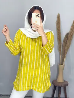 شومیز یفه دار متین کد 3280