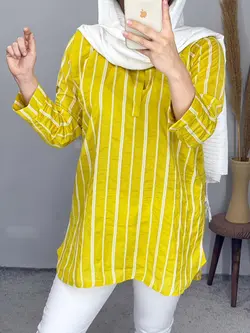 شومیز یفه دار متین کد 3280