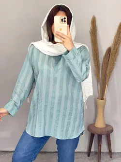 شومیز یفه دار متین کد 3280