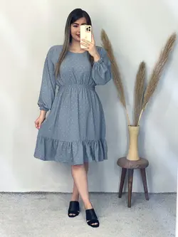 پیراهن عروسکی اشکی کد 4084