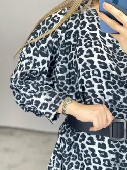 شومیز طرح پلنگی . کد 3206