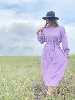 پیراهن مانتویی ساغر کد 4103