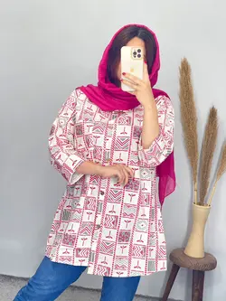 مانتو لینن ترنم کد 5087