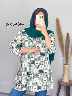 مانتو لینن ترنم کد 5087