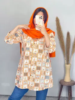 مانتو لینن ترنم کد 5087