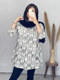 مانتو لینن ترنم کد 5087